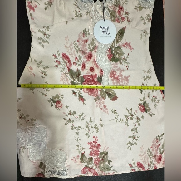 Princess Polly Women’s Pink Floral mini lace Agnola dress mini. New. Size 10. - Picture 10 of 10